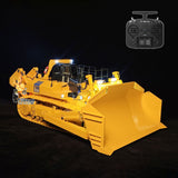 1/14 JDM Model D575 Heavy Hydraulic Bulldozer 575 Painted Assembled Dozer Radio Control Frsky X14 Sounds Lights System