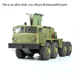 1/12 Scale CROSS RC BC8A Mammoth 8*8 Off Road Car Model Military Truck KIT With Motor Servo 2 Speed Gearbox Transfer Case Gear