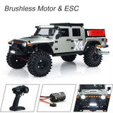 CROSSRC EMO X4 1/8 RC Off Road Vehicle 4x4 Rock Crawler Car Differential Lock 2Speed 8IGHT-FOC Brushless Motor ESC Light Sound