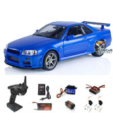 Capo 1/8 R34 RTR 4WD RC Drift Racing Car Metal Radio Controlled High-speed Vehicle Brushless Motor Painted Assembled DIY Model