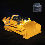 Pre-order 1/14 JDM Model D575 Heavy Hydraulic Bulldozer 575 Painted Assembled Dozer Radio Control Paladin 18 Lite Sounds Lights System teshulianjie