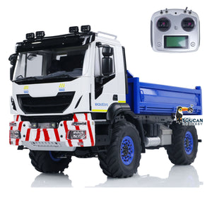 Metal 4x4 1/14 RC Hydraulic Dumper Electric Trucks Remote Controlled Tipper Dump Car Hobby Models DIY PNP Special Version  teshulianjie1