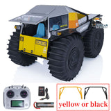 D-E077 1/10 Scale Ready To Run Radio Controlled Off-road Vehicle All-terrain Amphibious Climbing Car Motor ESC Sound Light System