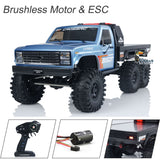 CROSSRC EMO XL 1/8 RC Rock Crawler Car 6WD Radio Controlled Off Road Vehicles Model Brushless Motor 1800KV ESC Light Sound Radio