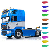 1/14 TOUCAN Painted RC Tractor Truck DIY Customized Remote Control Car 4X4 Metal Chassis Light Sound