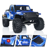 CROSSRC EMO X 1/8 RC Rock Crawler 2025Type 4X4 Remote Control Off Road Cars ARTR Model Vehicles Differential Lock Axle 2Speed