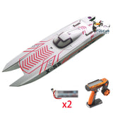 DTRC X55 Remote Control High-speed Racing Boats 110km/h RC Boat Waterproof Model with Efficient Water Cooling Steering System