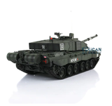 2.4G Henglong 1/16 Scale TK7.0 Plastic Challenger II Ready To Run Radio Controlled Tank 3908 W/ 360 Turret Tracks Sprockets Idlers