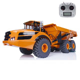 XDRC Metal 1/14 6x6 RC Articulated Truck Car Radio Controlled Hydraulic Dumper Construction Vehicle PNP Model Light Sound System