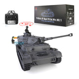 1/16 Scale TK7.0 Upgraded 2.4Ghz Henglong Panzer IV F2 Ready To Run Remote Controlled Tank 3859 W/ 360 Turret Tracks Sprockets