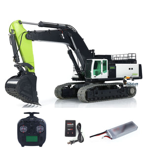 In Stock Metal RC Hydraulic Excavators 1/12 ZE960G Double Pump RTR Radio Control Digger