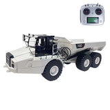 Metal 1/14 RC Hydraulic Articulated Truck Remote Control Dumper Tipper DIM K745 6x6 Model Cars Pump ESC Valve Cylinder Radio 745D