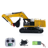 Metal 1/14 374F Hydraulic RC Excavator Remote Controlled Engineering Vehicles Assembled & Painted Light Sound System