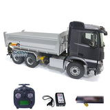 1/14 6x6 Hydraulic Radio Controlled Dump Truck K3364 Remote Control Tipper Cars W/ Sound Light System Servo ESC