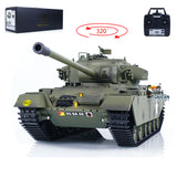 Tongde 1/16 RC Tank Centurion MK5 Electric Tanks Infrared Battle System BB Unit Barrel Recoil Model Toys