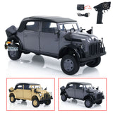 1/18 HG 4x4 RC Command Vehicles 4WD Radio Control Off-road Car Model Sound Light Painted and Assembled