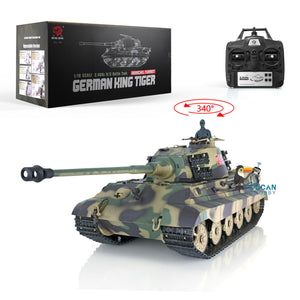 2.4G Henglong 1/16 Scale TK7.0 Plastic German King Tiger Ready To Run Remote Controlled Tank Model 3888A Tracks Sprockets Idlers