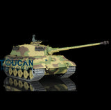 2.4Ghz Henglong 1/16 Scale TK7.0 Upgraded German King Tiger Ready To Run Remote Controlled BB IR Tank 3888A W/ 360 Turret