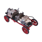 TECHING Alloy Simulation Engine Classic Car Boutique Display DIY Metal Machinery Cars Model Decorative Kits Works of Art