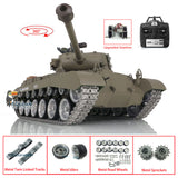 2.4GHz Henglong 1/16 Scale TK7.0 Customized Version M26 Pershing Ready To Run Remote Controlled Tank 3838 Metal Tracks Wheels