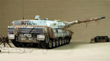 Henglong 1/16 Scale TK7.0 Leopard2A6 RC RTR Tank 3889 W/ 360 Turret Barrel Recoil Metal Tracks Sprockets Idlers Road Wheels