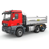 1/14 6x6 Hydraulic Radio Controlled Dump Truck K3364 Remote Control Tipper Cars W/ Sound Light System Servo ESC