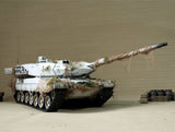 Henglong 1/16 Scale TK7.0 Leopard2A6 RC RTR Tank 3889 W/ 360 Turret Barrel Recoil Metal Tracks Sprockets Idlers Road Wheels