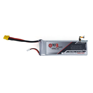 7.4V 2S 5000mAh Lipo Battery XT60 for 1/14 RC Hydraulic Dump Truck Tractor Car Simulation Vehicle Hobby Model Parts