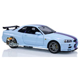 Capo 4x4 1/8 RC Drift Racing Car R34 RTR Metal High-speed Cars Brushless Motor Magnesium Alloy Car Shell All CNC parts