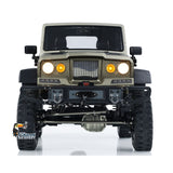 RTR TWOLF 1/10 TW-715 RC Off-road Metal Crawler Climb Truck with Sounds Lights Smoke Two-speed Transmission