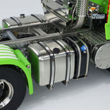 6x6 Metal Chassis 1/14 RC Tractor Truck R620 RTR Model Air Suspension ST8 Radio Light Sound System 3Speed Gearbox