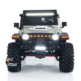 CORSSRC 1/8 RC 4WD EMO X4 Off-road Vehicle 4x4 Radio Control Crawler with 2-speed Transmission Light System CNC Threaded Shock Absorbers