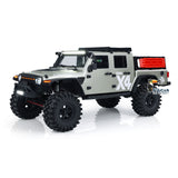 436MM Wheelbase CROSSRC 1/8 EMO X4 RC Off Road Vehicle 4x4 Radio Control Rock Crawler Car Differential Lock Brushed Motor ESC