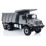 JDM 180 1/14 6x6 RC Hydraulic Dumper Truck Metal Remote Control Tipper Car Hobby Model Toy Gift for Children Adults