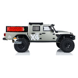 CORSSRC 1/8 RC 4WD EMO X4 Off-road Vehicle 4x4 Radio Control Crawler with 2-speed Transmission Light System CNC Threaded Shock Absorbers