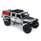 CORSSRC 1/8 RC 4WD EMO X4 Off-road Vehicle 4x4 Radio Control Crawler with 2-speed Transmission Light System CNC Threaded Shock Absorbers