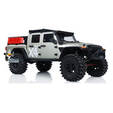 CORSSRC 1/8 RC 4WD EMO X4 Off-road Vehicle 4x4 Radio Control Crawler with 2-speed Transmission Light System CNC Threaded Shock Absorbers