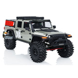 CORSSRC 1/8 RC 4WD EMO X4 Off-road Vehicle 4x4 Radio Control Crawler with 2-speed Transmission Light System CNC Threaded Shock Absorbers