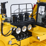 1/14 JDM Model D575 Heavy Hydraulic Bulldozer 575 Painted Assembled Dozer Radio Control Frsky X14 Sounds Lights System