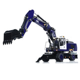 1/14 R946 Wheeled Hydraulic RC Excavator Remote Control Digger Model Grab Ripper with 8-Ways Hydraulic Valves 4 Wheels Drive