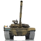 Customized Ver Henglong 1/16 TK7.0 Russian T90 Ready To Run Remote Controlled Tank 3938 W/ 360 Metal Road Wheels Red Eyes