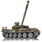 Customized Ver Henglong 1/16 TK7.0 Russian T90 Ready To Run Remote Controlled Tank 3938 W/ 360 Metal Road Wheels Red Eyes