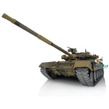 Customized Ver Henglong 1/16 TK7.0 Russian T90 Ready To Run Remote Controlled Tank 3938 W/ 360 Metal Road Wheels Red Eyes