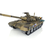 Customized Ver Henglong 1/16 TK7.0 Russian T90 Ready To Run Remote Controlled Tank 3938 W/ 360 Metal Road Wheels Red Eyes