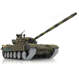 Customized Ver Heng Long Military Radio Controlled 1/16 T72 TK7.0 Ready To Run Tank 3939 360 Rotation Metal Road Wheels Armor