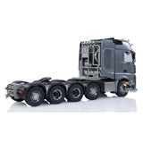 1/14 Remote Control Tractor Truck 3363 Lorry 10x10 Metal Chassis Ready To Run Truck Emulated Model Lights Sounds 3-Speed Gearbox