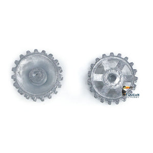 1Pair Metal Sprockets Driving Wheel Idler Wheel for HengLong 1/16 RC Battle Tank 3858 3859 German Panzer IV F F2 Military Armored Car