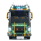 Unitru 02 FH16 1/14 Remote Control Tractor Truck 10x10 Metal Chassis RTR RC Lorry Car Model ST8 Radio Battery Smoke Light 3Speed