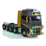 Unitru 02 FH16 1/14 Remote Control Tractor Truck 10x10 Metal Chassis RTR RC Lorry Car Model ST8 Radio Battery Smoke Light 3Speed