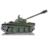 Henglong 1/16 TK7.0 Upgraded German Panther G FPV Ready To Run Remote Controlled Tank 3879 W/ 360 Turret Metal Tracks Idlers